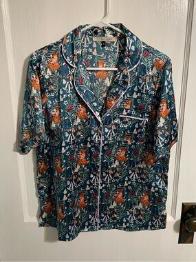 Their Nibs PJ set- owl floral